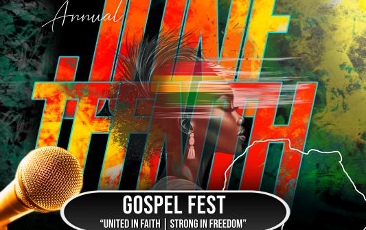 Milwaukee 3rd Annual Juneteenth Gospel Fest